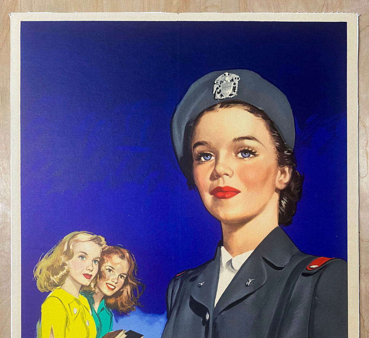 1945 A Lifetime Education Free Us Cadet Nurse Corps Poster Alex Ross Golden Age Posters 4957