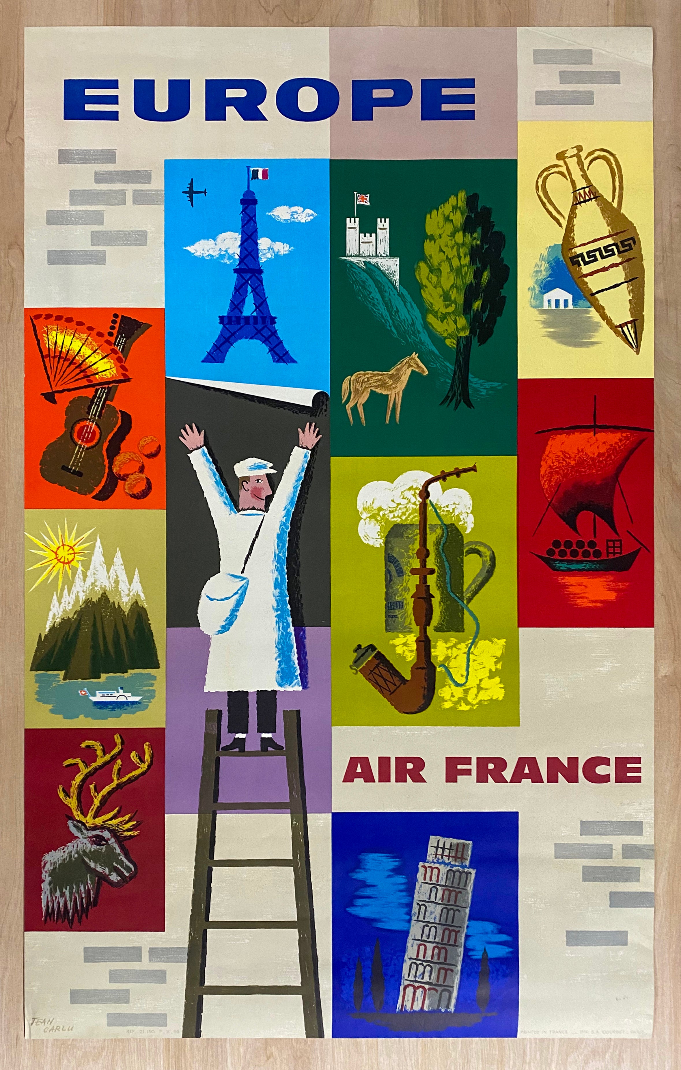 La Jeunesse au Plein Air (6) | Original Vintage Poster | Chisholm La Jeunesse au Plein Air (6) | Original Vintage Poster | Chisholm