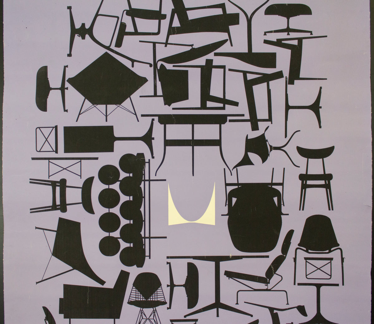 1961 Herman Miller Furniture Zeeland Michigan Poster by Don Ervin