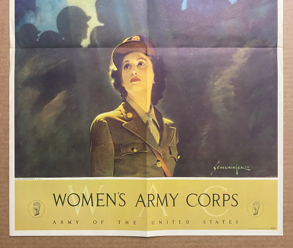 1944 Mine Eyes Have Seen The Glory Women’s Army Corps Schlaikjer WWII WAC