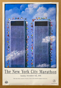1994 New York City Marathon World Trade Center WTC Mercedes Benz Cutler