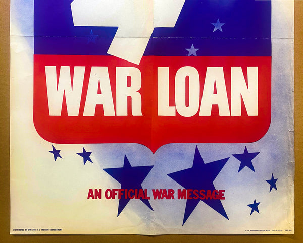 1944 We Bought Extra War Bonds 4th War Loan An Official War Message