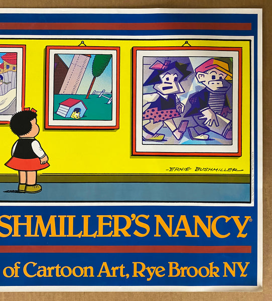 1990 The Art of Ernie Bushmiller’s Nancy Cartoon Art Exhibit Sluggo