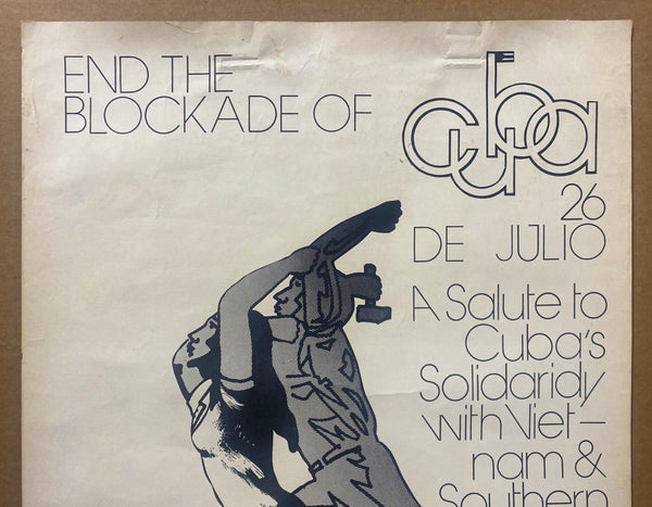 1977 Salute to Cuba’s Solidarity with Vietnam South Africa July 26 USC