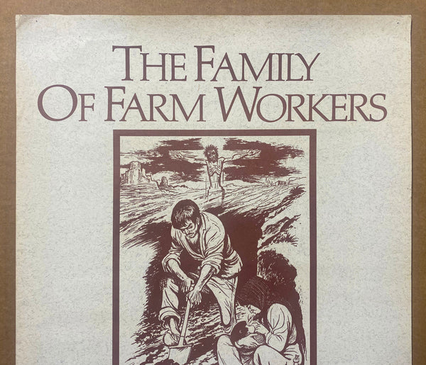 c.1980 The Family Of Farm Workers They Labor To Feed Us All Fritz Eichenberg FLOC