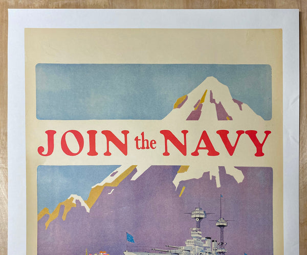 1931 Join The Navy Learn Profitable Trades Visit Strange Lands