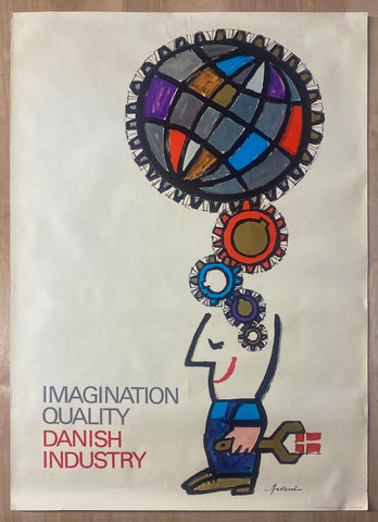c.1960 Imagination Quality Danish Industry by Ib Antoni Mid-Century Modern