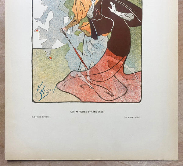 1896 Le Cénacle by Victor Mignot Les Affiches Etrangéres