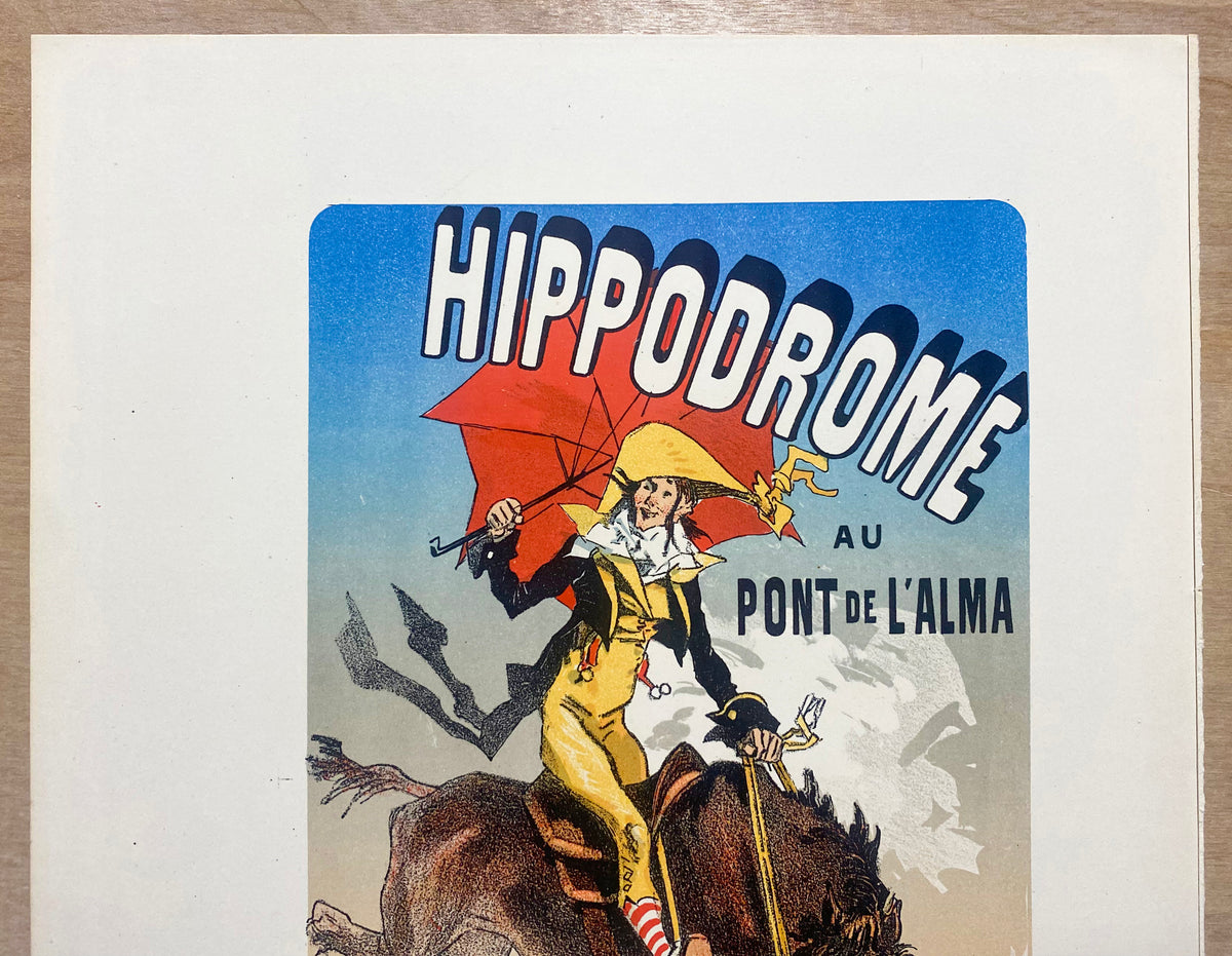 1886 Hippodrome Au Pont De L’Alma Cadet Roussel Jules Cheret Les Affic ...