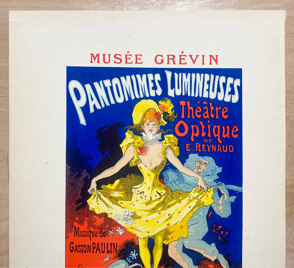 1886 Pantomimes Lumineuses Jules Cheret Les Affiches Illustrees