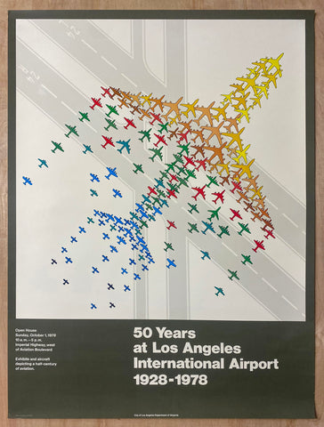 1928-1978 50 Years at Los Angeles International Airport LAX
