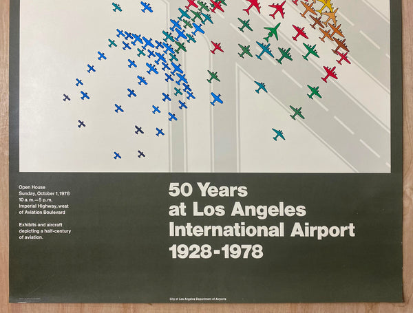 1928-1978 50 Years at Los Angeles International Airport LAX