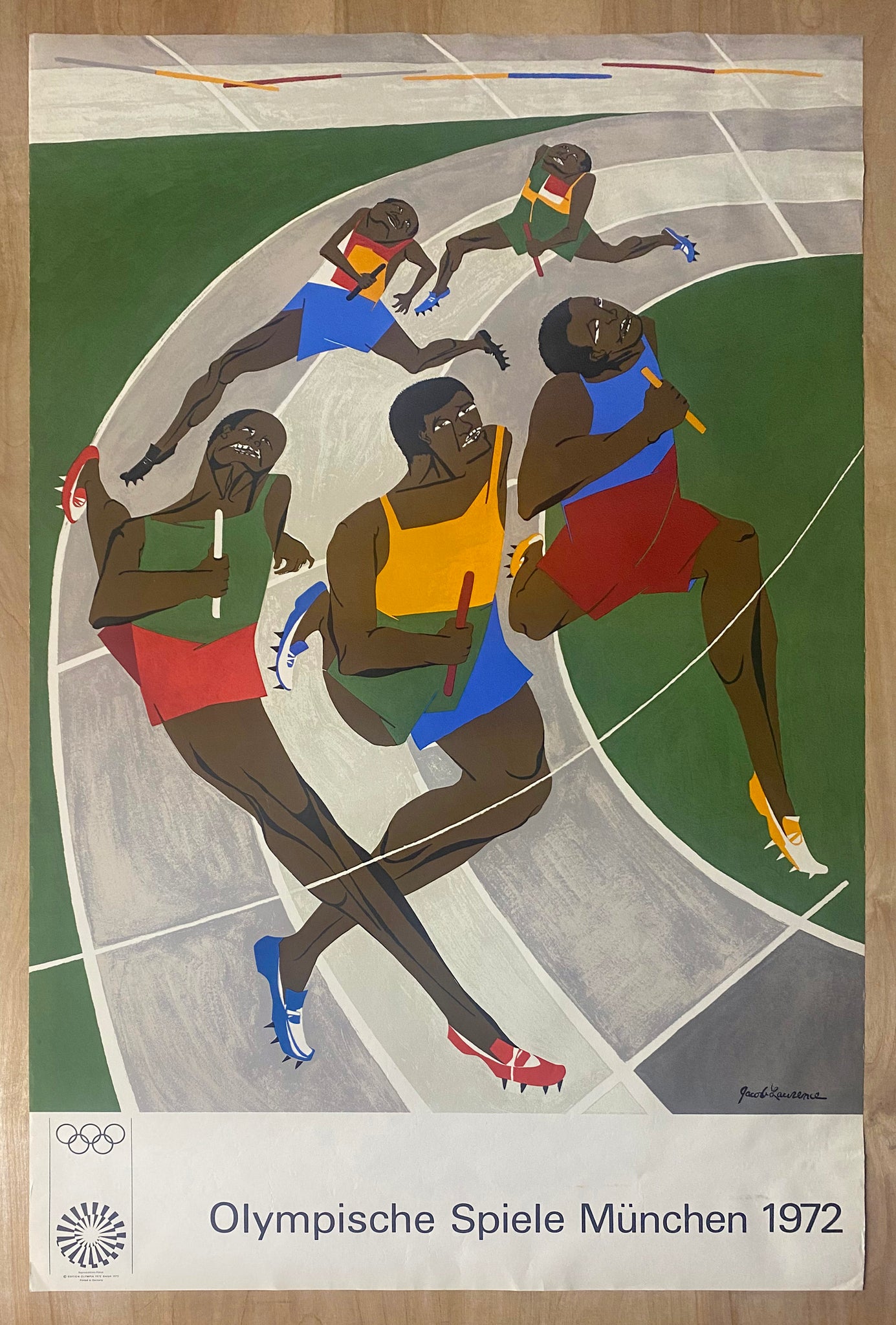 1972 Olympische Spiele München Jacob Lawrence Munich Olympics