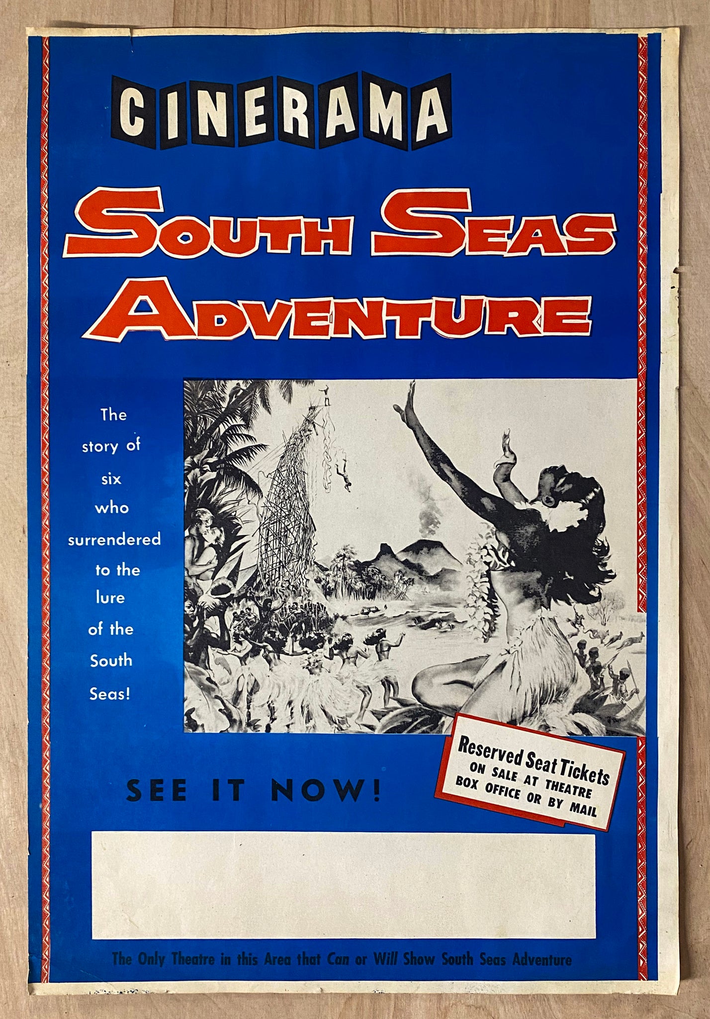 c.1960 Cinerama South Seas Adventure Movie