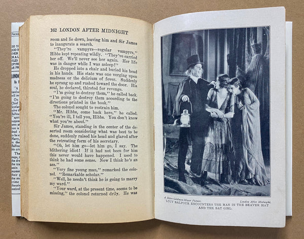 1928 London After Midnight Photoplay Edition Lon Chaney Tod Browning Original