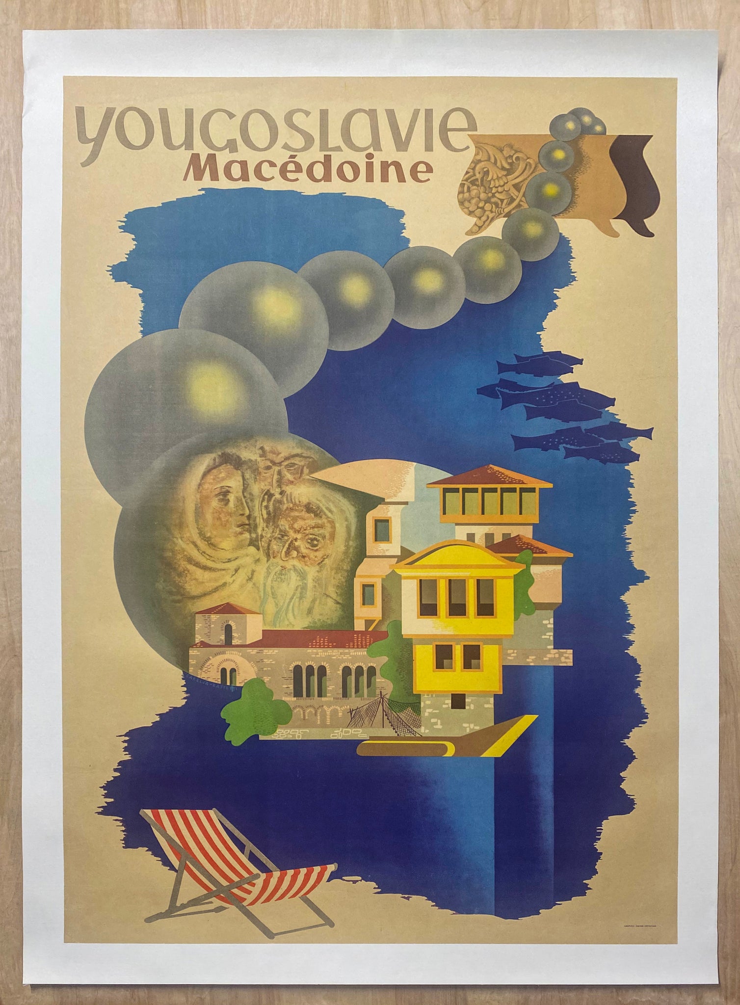 c.1950s Yougoslavie Macedoine Balkan Travel Yugoslavia Macedonia Cakelja