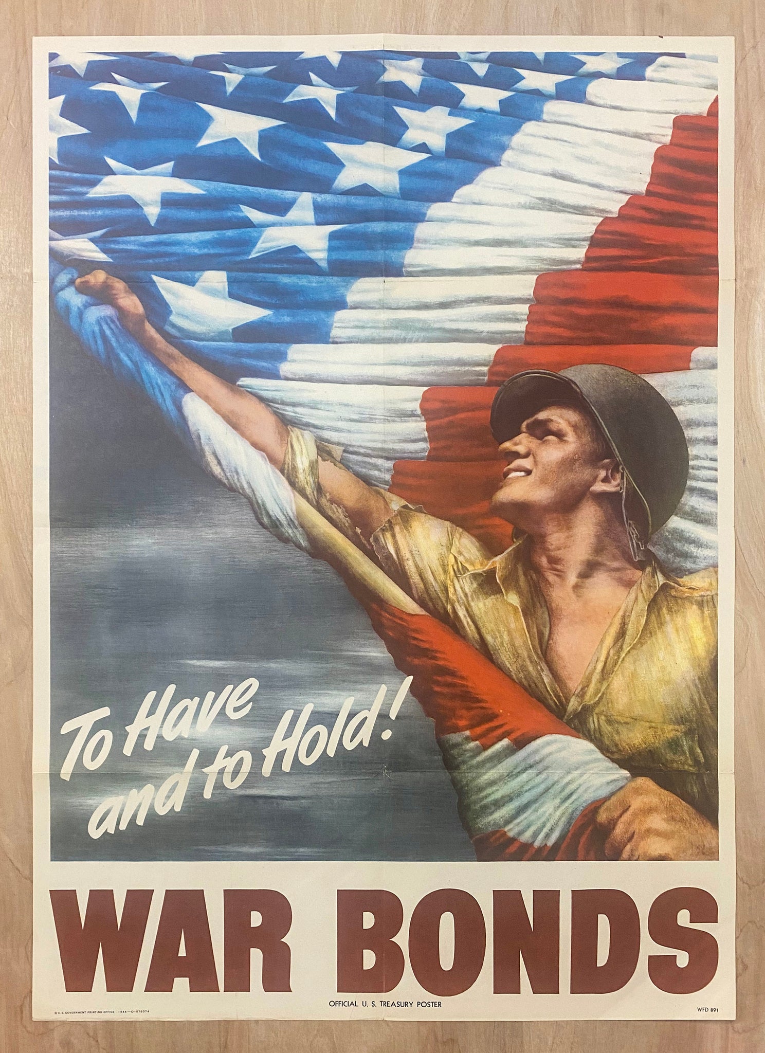 1944 To Have And To Hold War Bonds US Treasury Vic Guinnell WWII