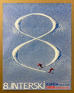 1968 8. Interski Aspen Colorado Ski Congress for Skiing Instructors