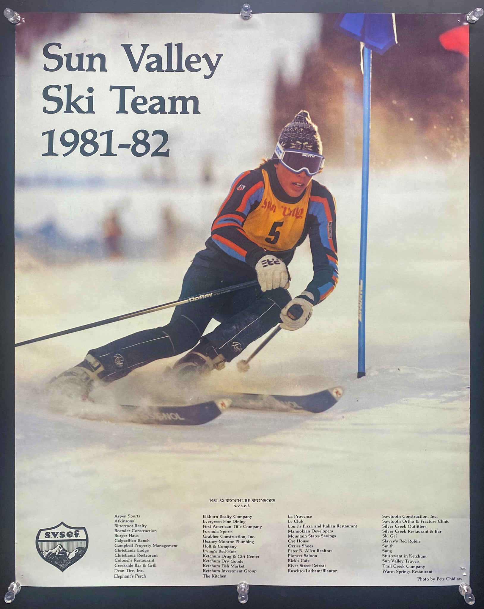 1981-82 Sun Valley Ski Education Foundation Ski Team Skiing