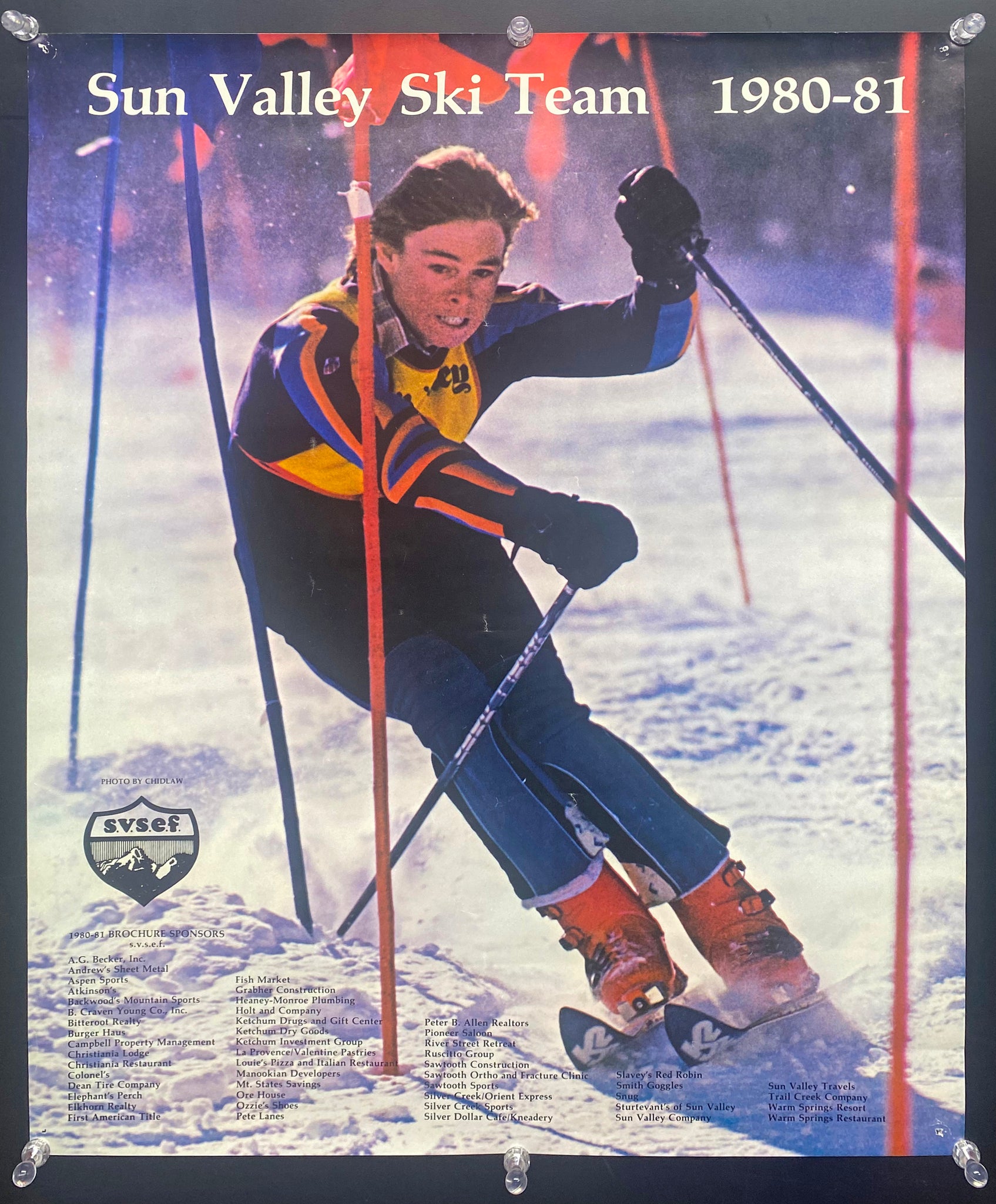 1980-81 Sun Valley Ski Education Foundation Ski Team Skiing