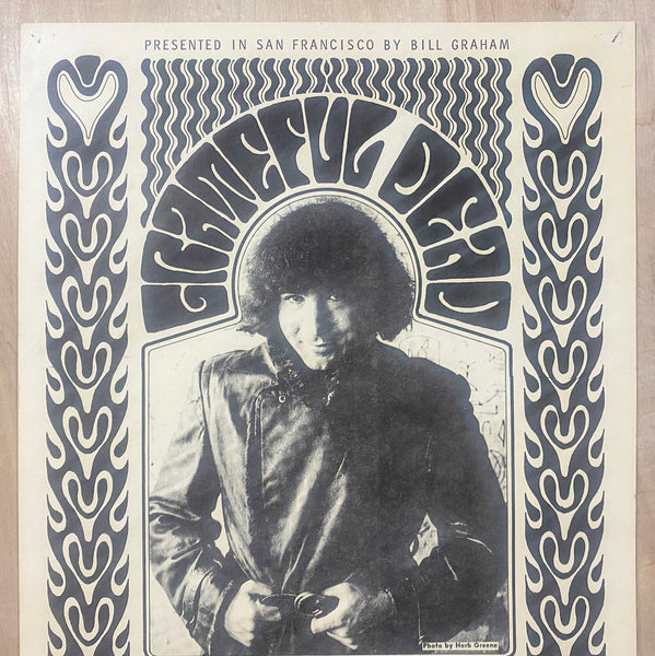 1966 Grateful Dead Yardbirds Bill Graham Fillmore Psychedelic BG-32