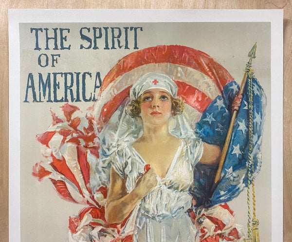 1919 The Spirit of America Red Cross Howard Chandler Christy