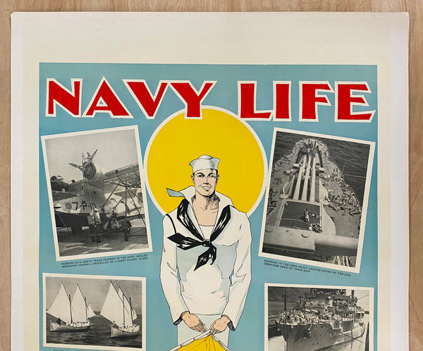 1939 Navy Life U.S. Navy Recruiting Interwar Period Matt Murphey RARE