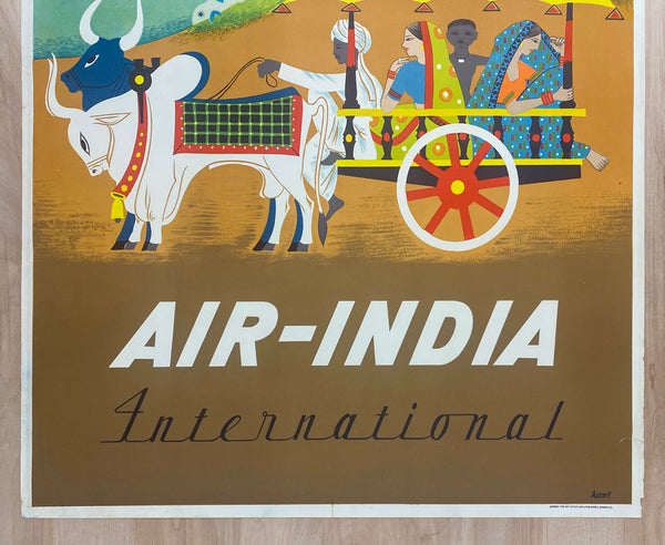 c.1956 Air India International Aisart Super Constellation