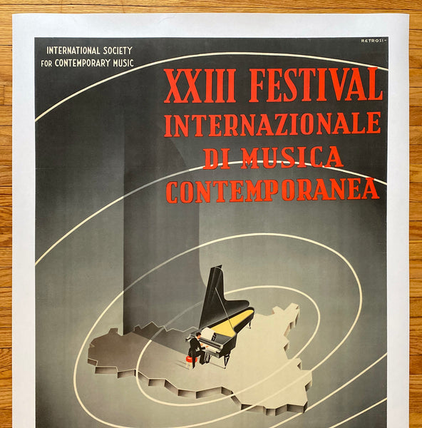 1949 International Society for Contemporary Music Festival Virgilio Retrosi Palermo