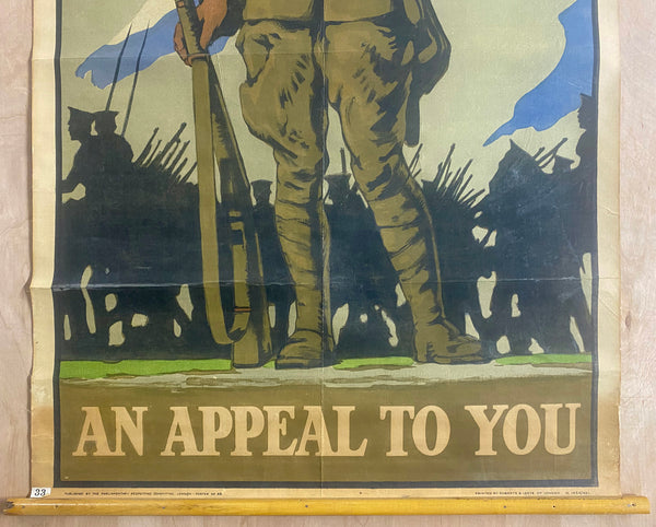 1915 An Appeal To You British Army Recruiting WWI
