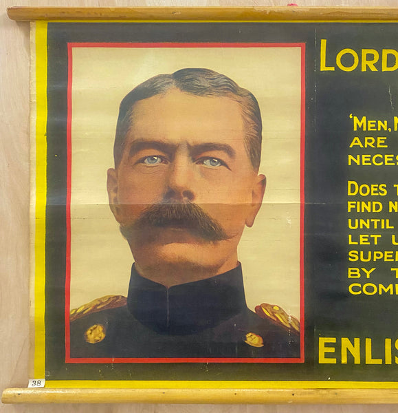 1915 Lord Kitchener Says Men Materials And Money Are Immediate Necessities