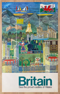 1968 Britain See The Proud Castles of Wales Travel United Kingdom