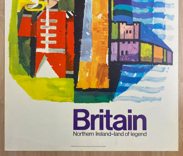 1968 Britain Northern Ireland Land of Legend Hans Unger Travel United Kingdom