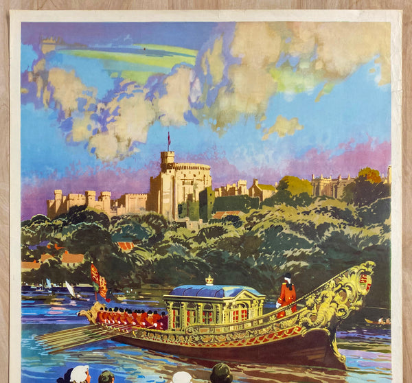 c.1953 Windsor See Britain By Train British Railways Gordon Nicoll
