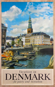 1950 Vacation in Denmark for Gaiety and Recreation Copenhagen Travel