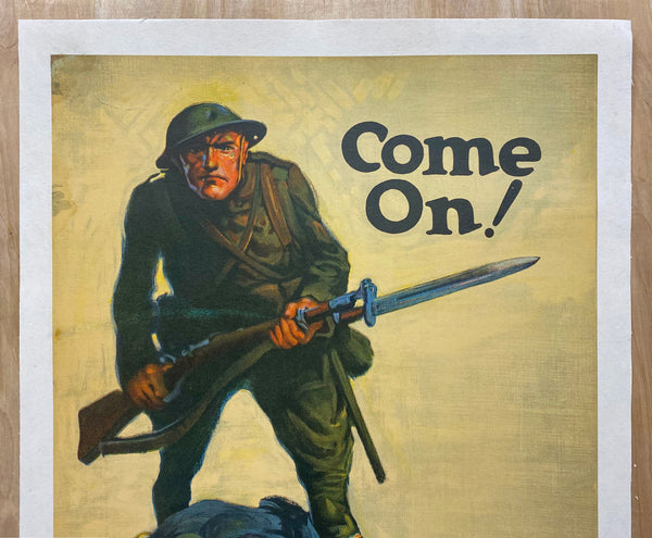 1918 Come On! Buy More Liberty Bonds by Walter Whitehead WWI