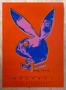1986-1989 Andy Warhol Playboy Magazine 35th Anniversary Limited Edition
