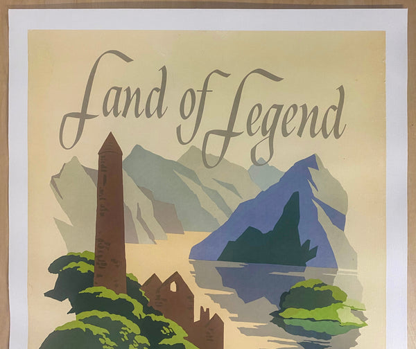 c.1951 Ireland Land of Legend by Muriel Brandt Irish Travel