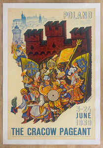 1939 The Cracow Pageant by Witold Chomicz Poland Krakow