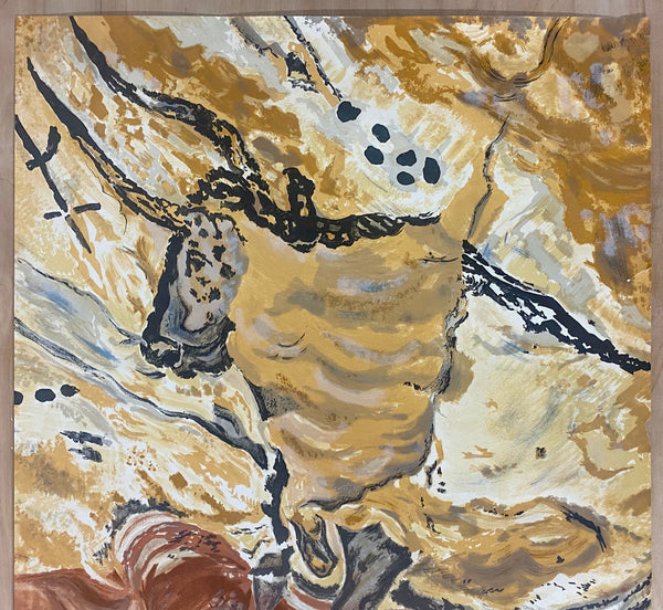 1955 Prehistoric Cave Paintings at Lascaux Montignac France Dordogne Valley Road