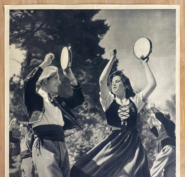 c.1950 Dancers in the Basque Country France French Travel Gaston Karquel