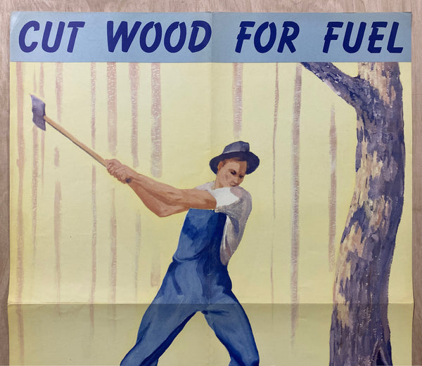 1942 Cut Wood For Fuel Release Transportation For War Forest Service