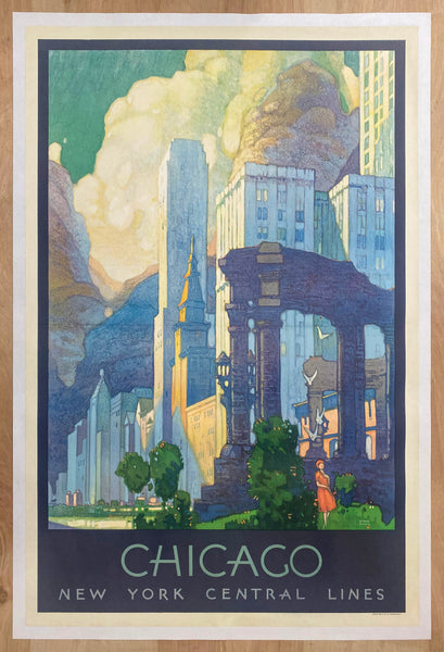 1929 Chicago New York Central Lines Leslie Ragan