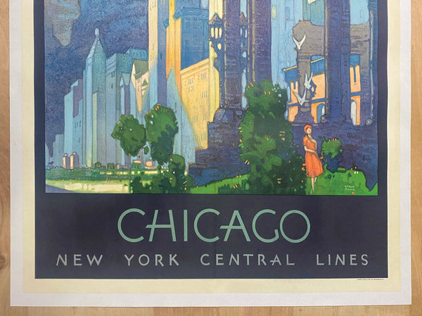 1929 Chicago New York Central Lines Leslie Ragan