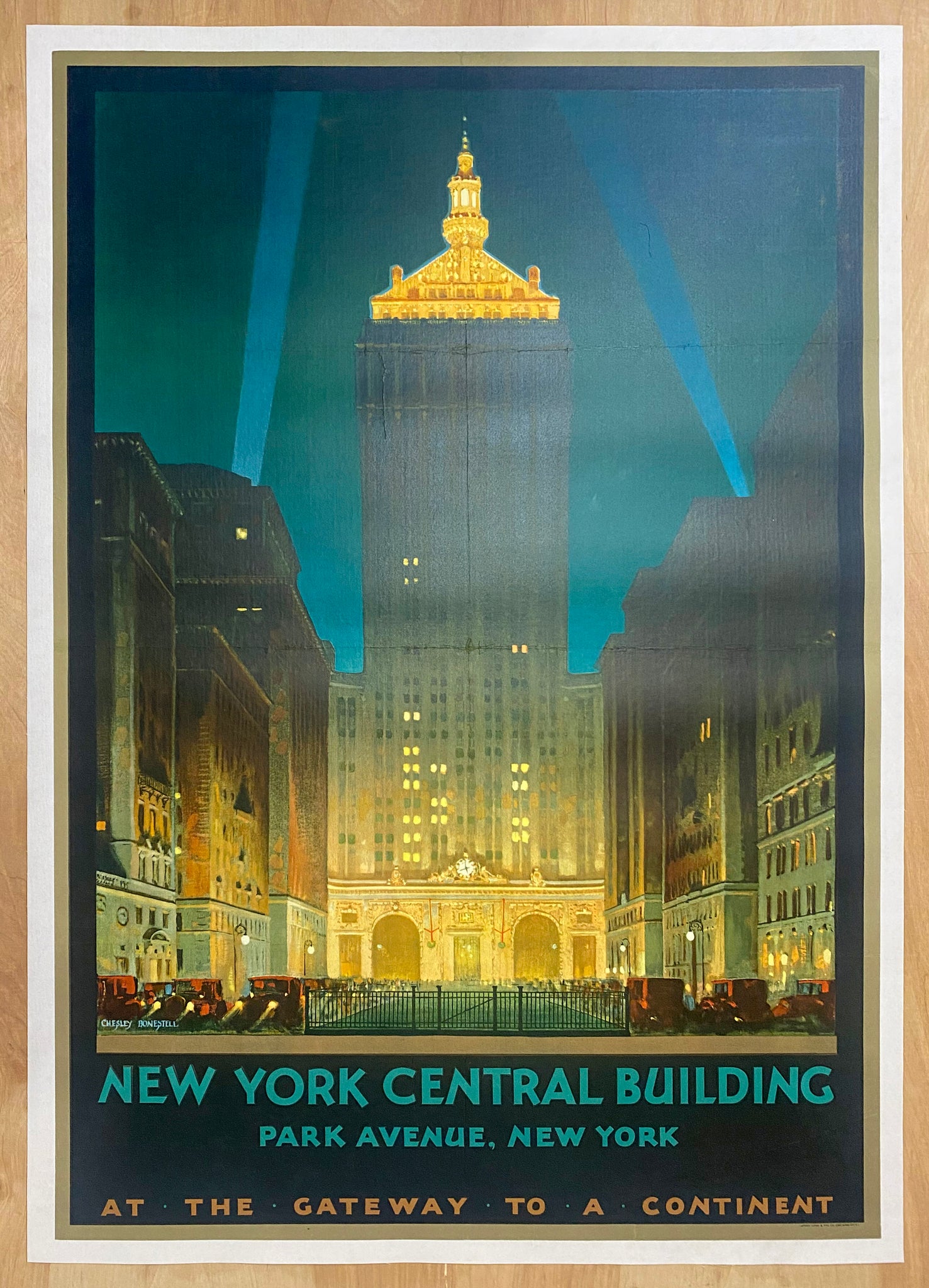 1930 New York Central Building Chelsey Bonestell