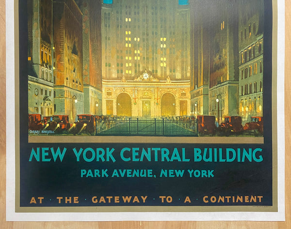 1930 New York Central Building Chelsey Bonestell