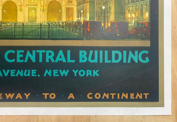1930 New York Central Building Chelsey Bonestell