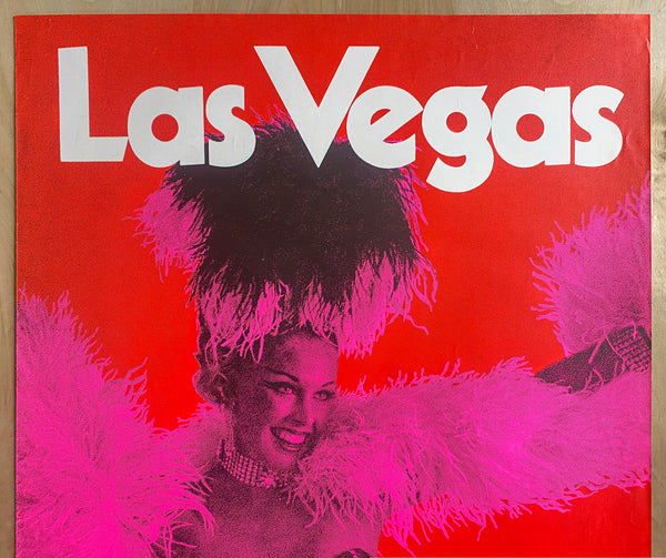 c.1970s Las Vegas Western Airlines Showgirl