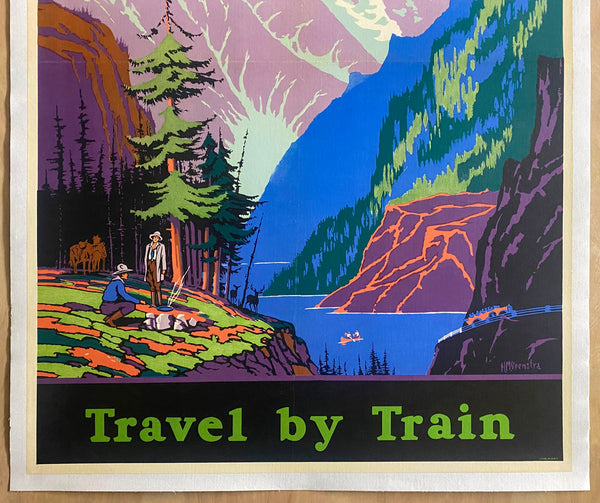 c.1932 Colorado Rockies Black Hills and Utah Travel by Train Veenstra