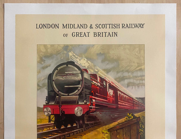 1933 Royal Scot Train Exhibition Chicago World’s Fair Exhibition LM&S